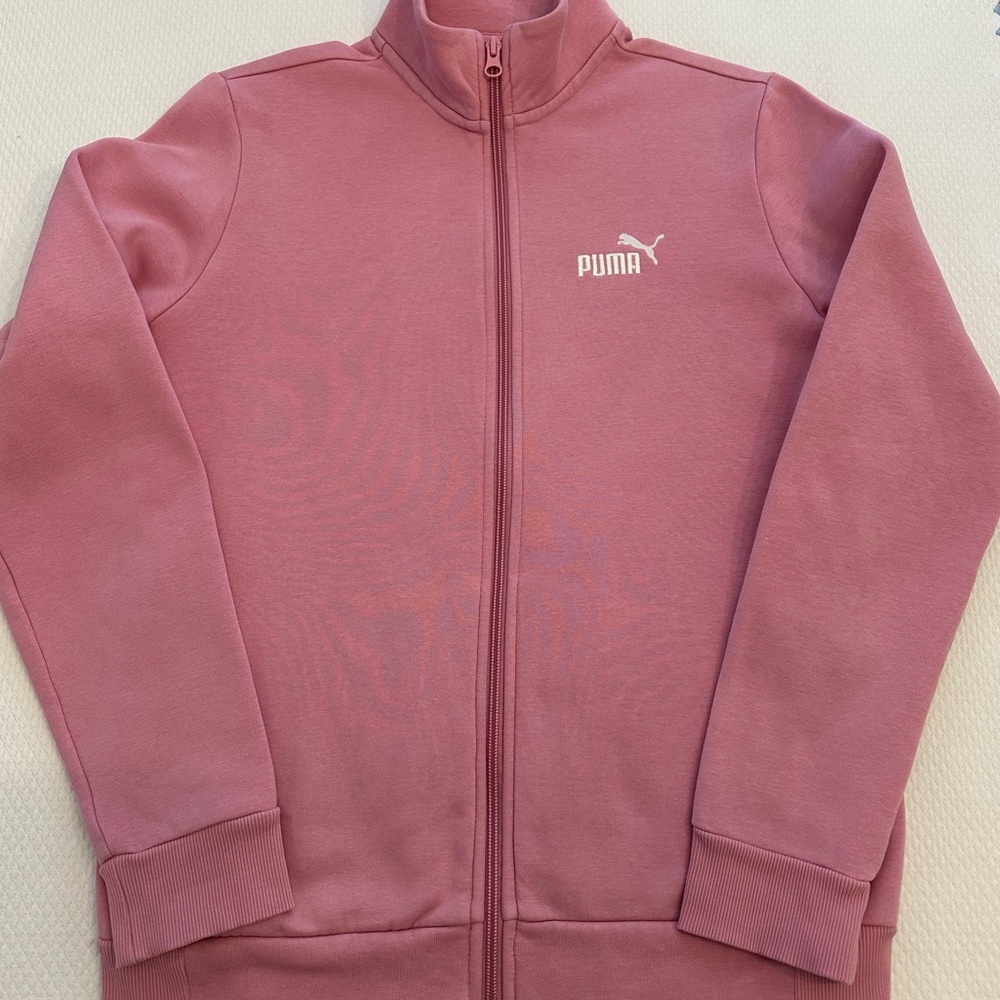 PUMA Full-Zip Jacket in pink rose! Beautiful!